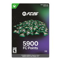 EA Sports FC 26 - FC Points 5900 for Xbox Series X [Digital Download]-Genre: Simulation, Sports