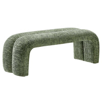 Modway Dax 50.5" Chenille Upholstered Accent Bench - Basil-Luxe Accent Bench