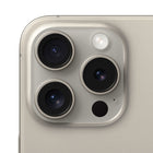 Apple iPhone 15 Pro 6.1" Super Retina XDR - 512 GB - Natural Titanium - Bell and Virgin Plus-Powerful Pro Camera System: Get incredible framing flexibility with 7 pro lenses. Capture super high-resolution photos with more colour and detail using the 48MP Main camera. And take sharp close-ups from far away with the 3x Telephoto camera on iPhone 15 Pro