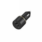 Otterbox Dual Fast Car Charger USB-C and USB-A - Black-Up to 3.6X faster charging* so you won’t miss the moments that matter most