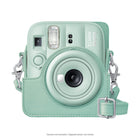 Fujifilm Instax Mini 13 Instant Camera Case - Lagoon Green-Featuring debossed Instax logo
