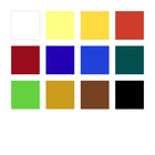 Staedtler Acrylic Paint - 12 ml - Assorted Colours - 12 Pack-Set of 12
