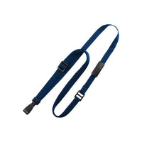 Beslayn Heavy Duty Flat Braid Adjustable Breakaway Lanyard With No Twist Plastic ID Clip - Navy Blue - 50 Pack-Adjustable length from 24 to 44 inches