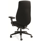 Staples Newdale High Back Multi-Tilter Office Chair - Fusion Carbon Fabric - Black-Tension adjustment allows you to rock comfortably, without heavy pushing, reducing muscle fatigue