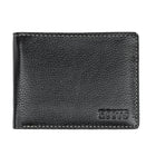 Roots Men's Slim Fold Wallet with Removable ID - Black-10 credit card slots