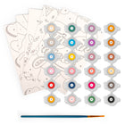 Kikkerland Paint By Numbers Cards-5