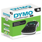 DYMO LabelManager 210D Label Maker-Prints professional quality labels on 1/4" (6mm), 3/8" (9mm), and 1/2" (12mm) easy-peel split-back DYMO D1 tape