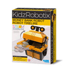 4M Money Bank Robot - French Version-A cool science project that's fun to make and teaches children about how basic circuits work.