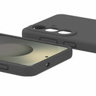 Avana Velvet Cell Phone Case with Magnets for Galaxy S26 - Ash-Screen & camera bay protection