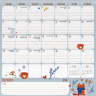 DateWorks 2026 16-Month Family Magnetic Wall Calendar - 12" x 12" - English-Organizational/Family