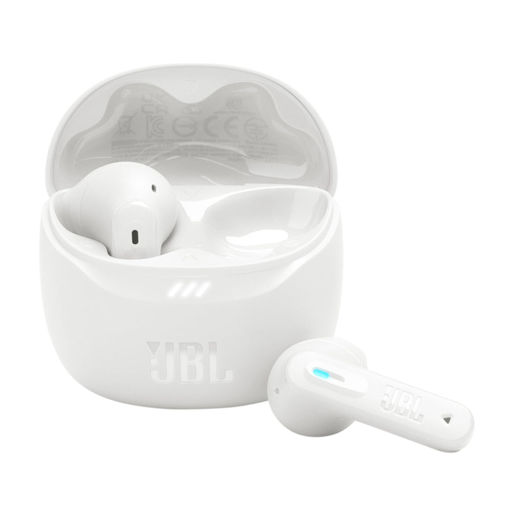 【。】JBL TUNE FLEX 2 ワイヤレスイヤホン ホワイト JBL Tune Flex 2 True Wireless Noise Cancelling Earbuds - White