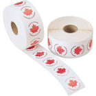 Made in Canada Label, 1" Circle, 1000 Pack-Dimensions: 1" Circle