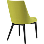 Modway Viscount Fabric Dining Chair - Wheatgrass-Fine Polyester Fabric Upholstery