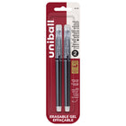 uni-ball Erasable Gel Pens - 0.7mm - Black - 2 Pack-Gel Pens