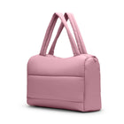 Bugatti Quilted Duffle Bag - Pink-Zippered main compartment