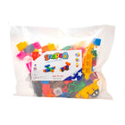 Snapo Jr. Building Blocks Mega Builders Kit - 125 Pieces-This kit includes 125 pieces: Standard Blocks, Wheels, Propellors, Specialty Blocks (Axels, slopes, etc.)