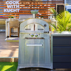 Kucht Napoli Movable Outdoor Cart for Pizza Oven-5