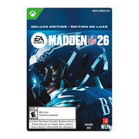 Madden NFL 26 - Deluxe Edition for Xbox Series X/S [Digital Download]-Genre: Sports