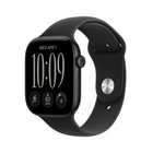Apple Watch Series 12 - 46mm - GPS - Black Aluminium Case with Black Sport Band - S/M-Stay Closer to Your Heart Health - The most accurate heart rate sensing in a wearable, Series 12 now measures HRV as often as every five minutes for insights on stress and recovery, and takes background heart rate readings every five seconds