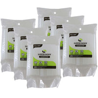 Surebonder Full Size 4" Clear Hot Glue Stick - Dual Temperature - 6 Packs of 20-Works at either low temperature (230 degrees F) or high temperature (380 degrees F)