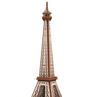 Mr.Playwood Eiffel Tower Wooden 3D Model - STEM Building Kit - Set of 78-No messy glue required