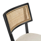 Modway Caledonia Wood Counter Stools - Black Beige - Set of 2-9