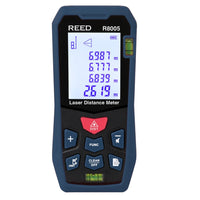REED R8005 Laser Distance Meter, 50m-Designed for one-handed operation