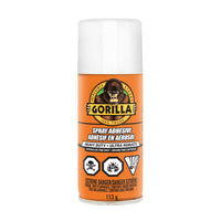 Gorilla Heavy Duty Spray Adhesive - 113 g-Heavy Duty: Dries Permanent