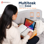 ShoppingAll Lap Desk Beanbag Book Holder Cushion Pillow Stand - Orange-6
