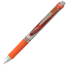 Pentel EnerGel Liquid Gel Refillable Grip Pen Retractable - 0.7mm - Orange  -Quick-drying gel pen