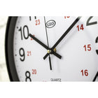 Geo 12/24 Hour Wall Clock - Black-4