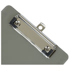 JAM Paper Small Plastic Memo Clipboards with Low Profile Metal Clip - Mini (6 x 9) - Smoke Grey-Quantity: Sold Individually | Heavy duty clipboards are made from quality plastic and designed to be long lasting.