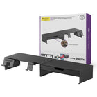 IntekView Extendable Monitor Stand with Integrated Accessories-Improved Ergonomics: Raises the screen to eye level for better visual comfort and a more natural posture