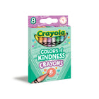 Crayola Colours of Kindness Crayons - 8 Count-Crayola art supplies and activities help children express, create, and connect through colourful play