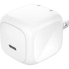 Belkin BoostCharge Compact 45W USB-C Fast Charge Wall Charger - White-Compact size with foldable prongs that make it great for travel