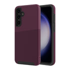 AXS PROTech Plus Dual-Layered Anti-Shock Sleek Case for Samsung Galaxy S23 FE - Sangria-Drop resistant up to 10 feet