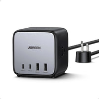 UGREEN DigiNest 65W Desktop Charging Station-65W Fast Charging: The 65W GaN charging station, powered by the advanced GaN III chip, allows the USB-C ports to deliver fast charging speeds of up to 65W. This means you can fully charge your 13” MacBook Air 2022 in less than 1.5 hours. 