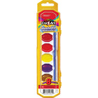 Cra-Z-Art Washable Watercolors with Brush - Peggable Tray - 8 Colors Per Set - 12 Sets-Great for arts and crafts projects