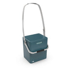 Permasteel 14 qt Portable Cooler with Dual Carrying Options - Dark Teal-Inner Box: Foam Injected Plastic