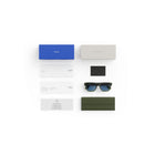 Meta Fury AI Glasses - Racing Green/Light Blue Atlantic Lenses-Connect Spotify, Apple Music and Audible to your glasses and say “Hey Meta” to play what you love, hands-free. Hear premium sound through open-ear speakers while staying aware of the world around you.