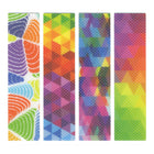 The Pencil Grip Zen Strips - Bumpy Brights Set 3 - 40 Pack-Simplicity: With an easy peel, stick, and press application, use on your everyday items including smartphones, laptops, tablets, or even water bottles.