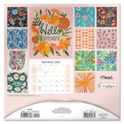 Mead 2027 Decorative Wall Calendar - 12" x 12" - Cat Coquillette - Bilingual-Features full colour monthly artwork designed to enhance walls and shared spaces