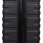 Swiss Mobility QUAD 30" ABS/PC Hardside Check-in Luggage - Black-Zipper-release expansion system for 20% more packing space
