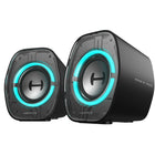 Hecate G1000II BT 5.4 Gaming Speaker with 2.5" Driver & Enhanced Bass USB-C AUX 9 Dynamic RGB Lighting Modes - Black-Triple EQ modes, more than just great sound. Expertly tuned music, gaming, and movie EQ presets deliver immersive audio tailored to every moment. Good sound, great fun — discover every side of it
