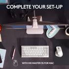 Logitech MX Mechanical Mini for Mac Minimalist Wireless Illuminated Keyboard - Tactile Quiet Keys - Pale Grey-10