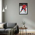 Alexander Ovechkin Washington Capitals - Framed Canvas - 22" x 31"-Ready to hang - arrives fully assembled