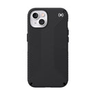 Speck Presidio 2 Grip Medium Pro for iPhone 13 - Black-Perfect-Clear coating resists discoloration and anti-yellowing materials keep your case looking perfectly clear