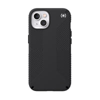 Speck Presidio 2 Grip Medium Pro for iPhone 13 - Black-Perfect-Clear coating resists discoloration and anti-yellowing materials keep your case looking perfectly clear