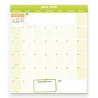 Blueline 17-Month Monthly Maxi Fridgeplanner Magnet Calendar - Aug 2026 to Dec 2027 - 14" H x 13 1/2" W - French-One month per sheet