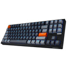 Adesso EasyTouch 1100 Mechanical Keyboard – RGB, Wired/Wireless/Bluetooth, 88-Key, Hot-Swappable, QMK/VIA, Copilot Key-RGB LED Backlighting: Dynamic lighting effects and customizable illumination for low-light environments